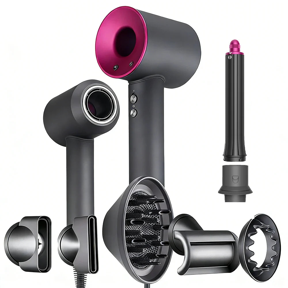 High-Speed 6-in-1 Professional Hair Styling Wizard — 110,000 RPM