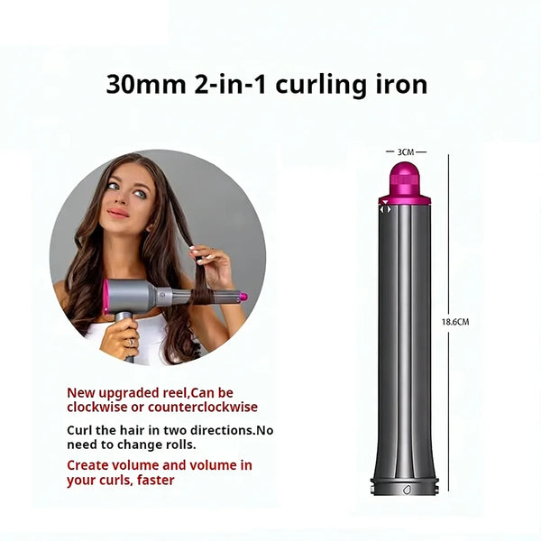 High-Speed Hair Styling Wizard