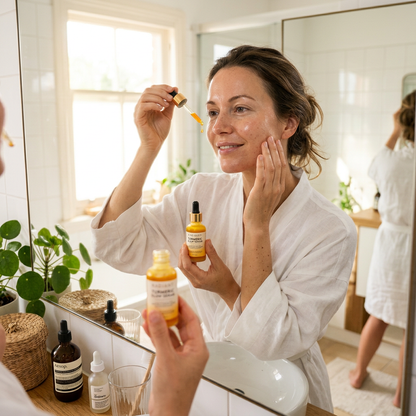 Turmeric Radiance Serum lifestyle