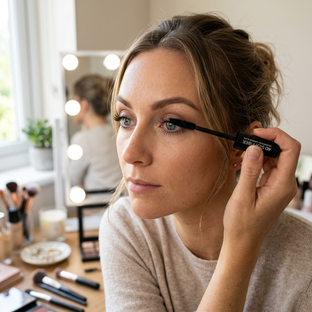4D Silk Fibre Mascara lifestyle