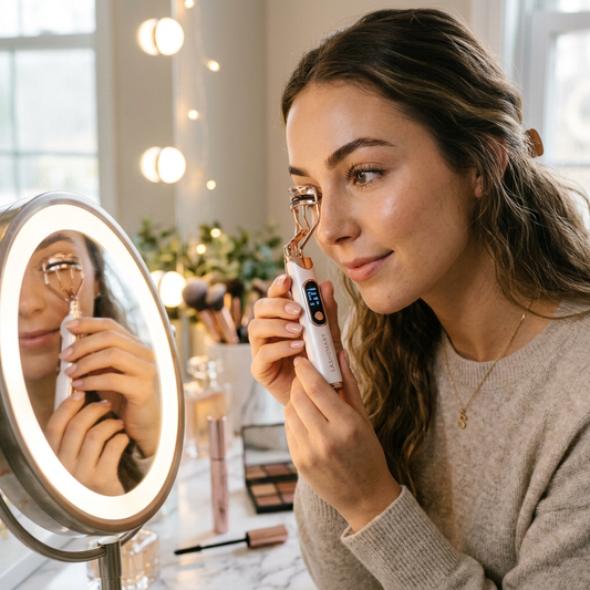Smart Heated Eyelash Curler lifestyle